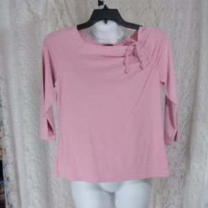 JKLA Pink Knit Top Size L  NWOT